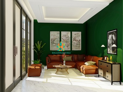 Mr. Achmadi - Main Living Room  <br> Cilandak
